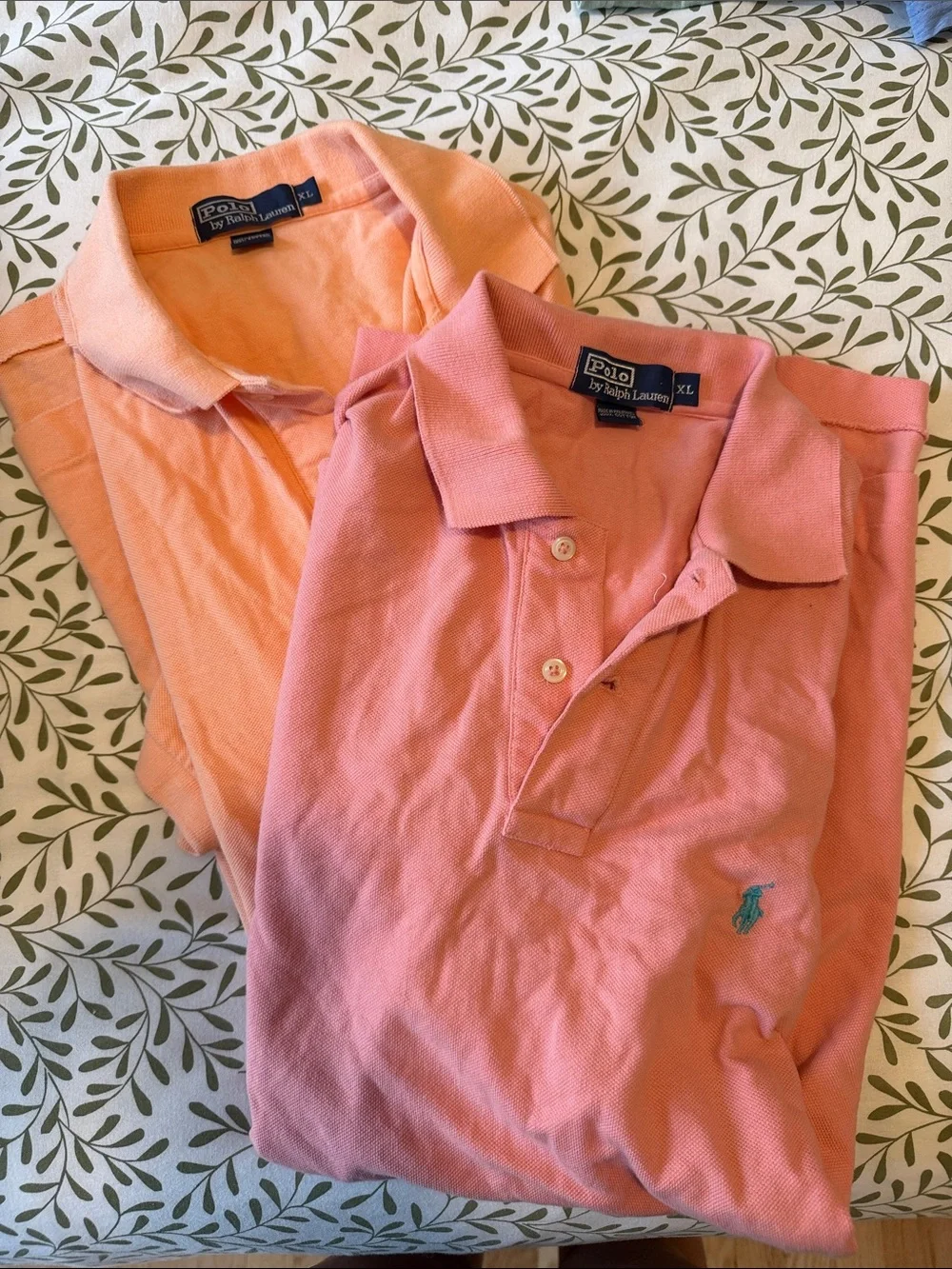 Polo by Ralph Lauren Polo Shirts in Coral and Peach